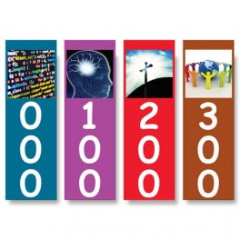Senior Basic Non Fiction Shelf Dividers with Graphic