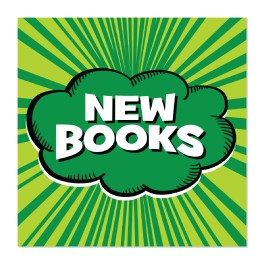New Books Wall Graphic Sticker (Square)