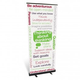 Think About Thinking Roll Up Banner