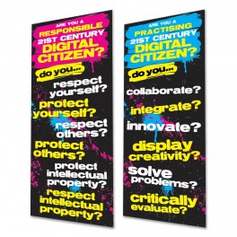 Digital Citizen Responsibility & Practice Door Graphics