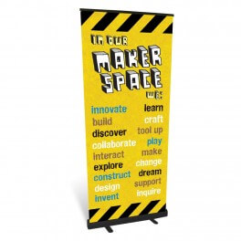 Makerspace Roll Up Banner