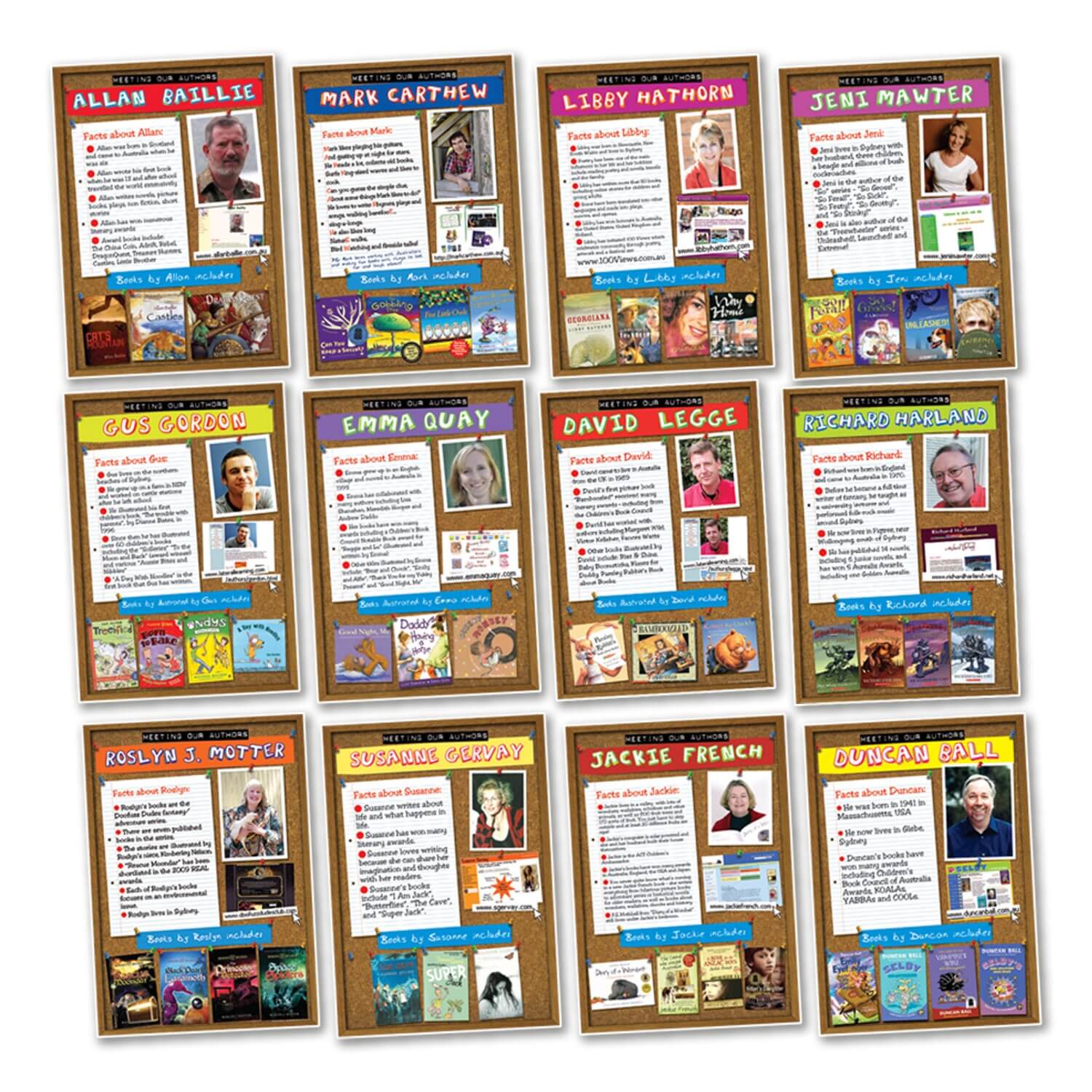 Meeting Our Authors Set - A3