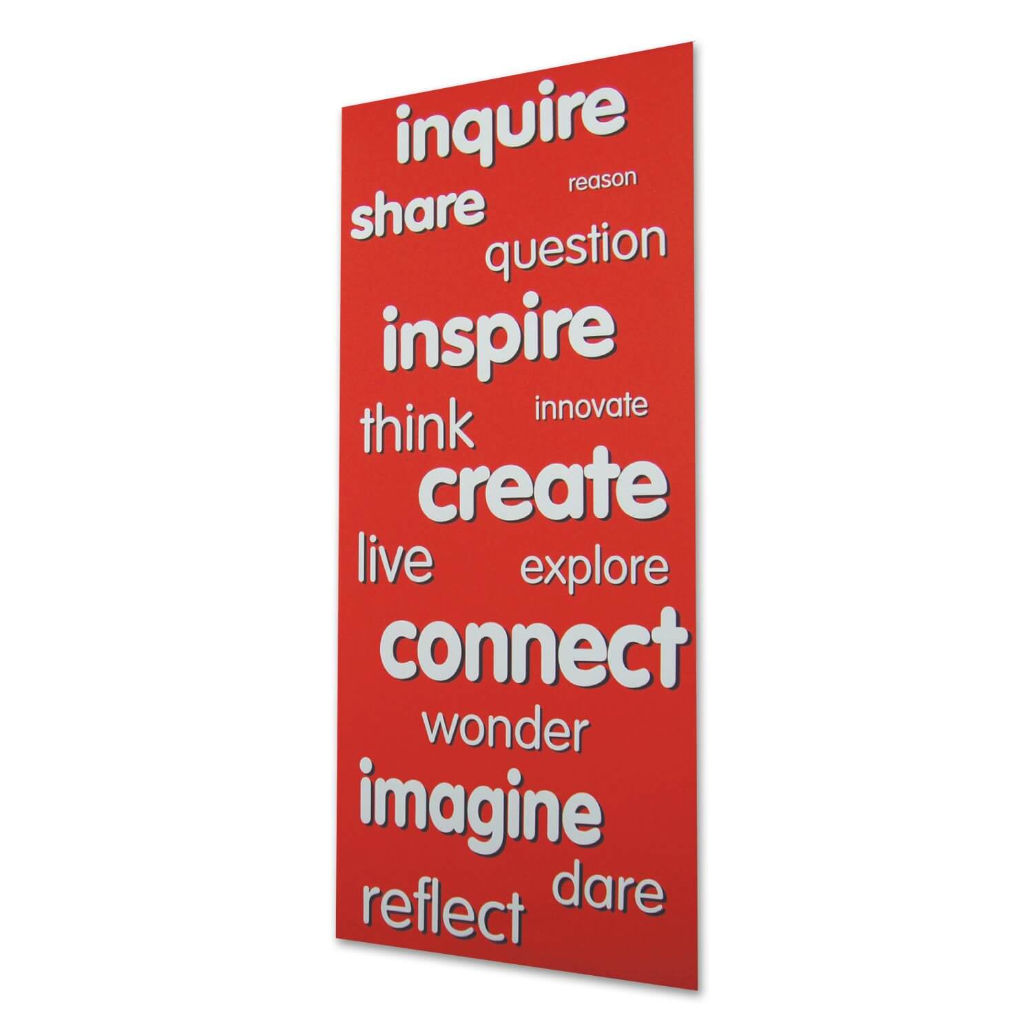 Values Indoor Banner 720mm x 1440mm