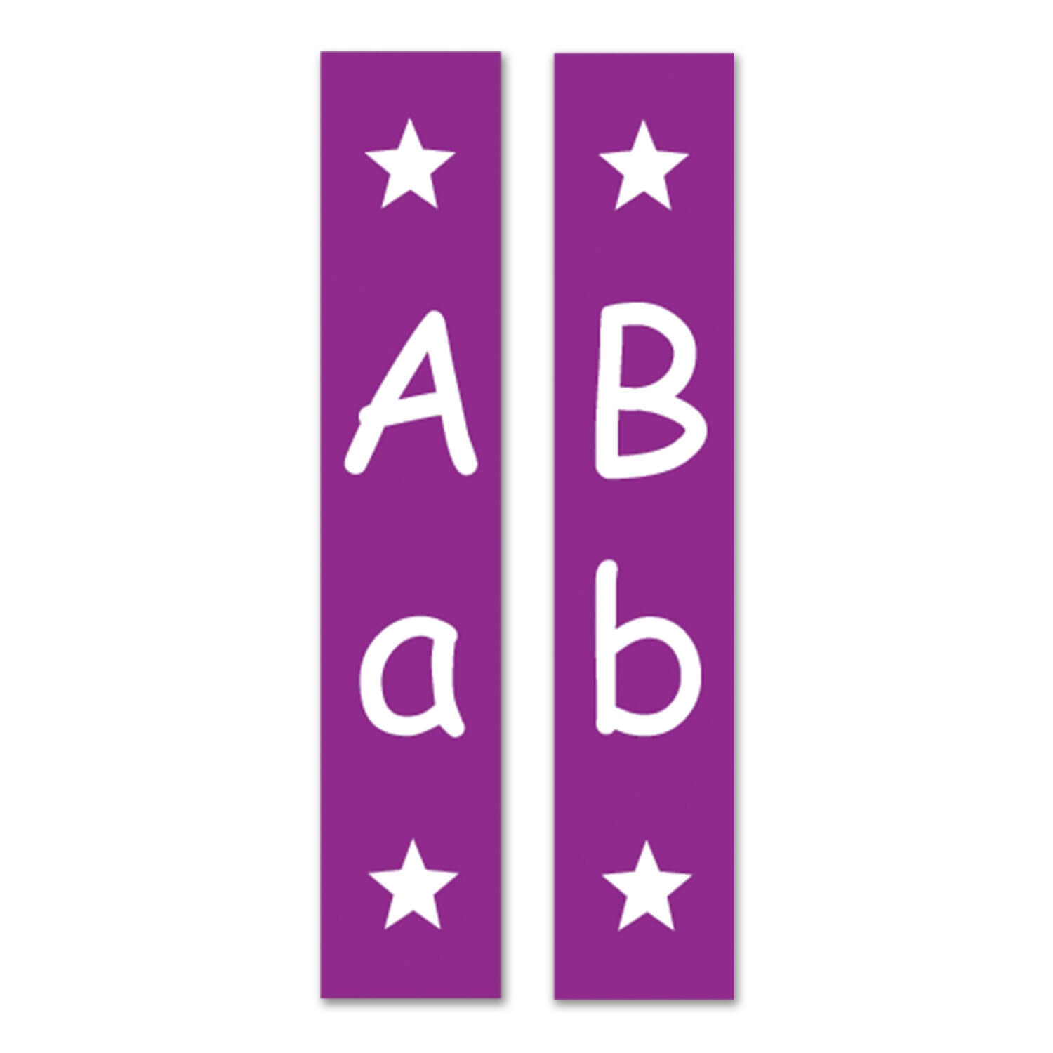 Slim Junior Fiction Sticky Back Signs Design 1