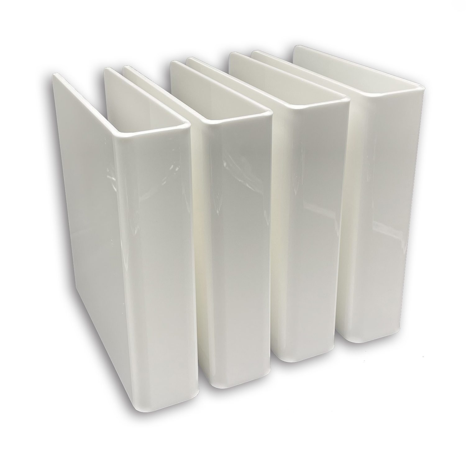 Slimline Shelf Dividers 200mm (White)