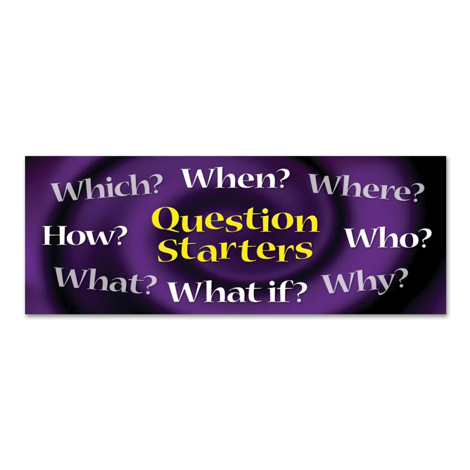 Question Starters Wall Graphic