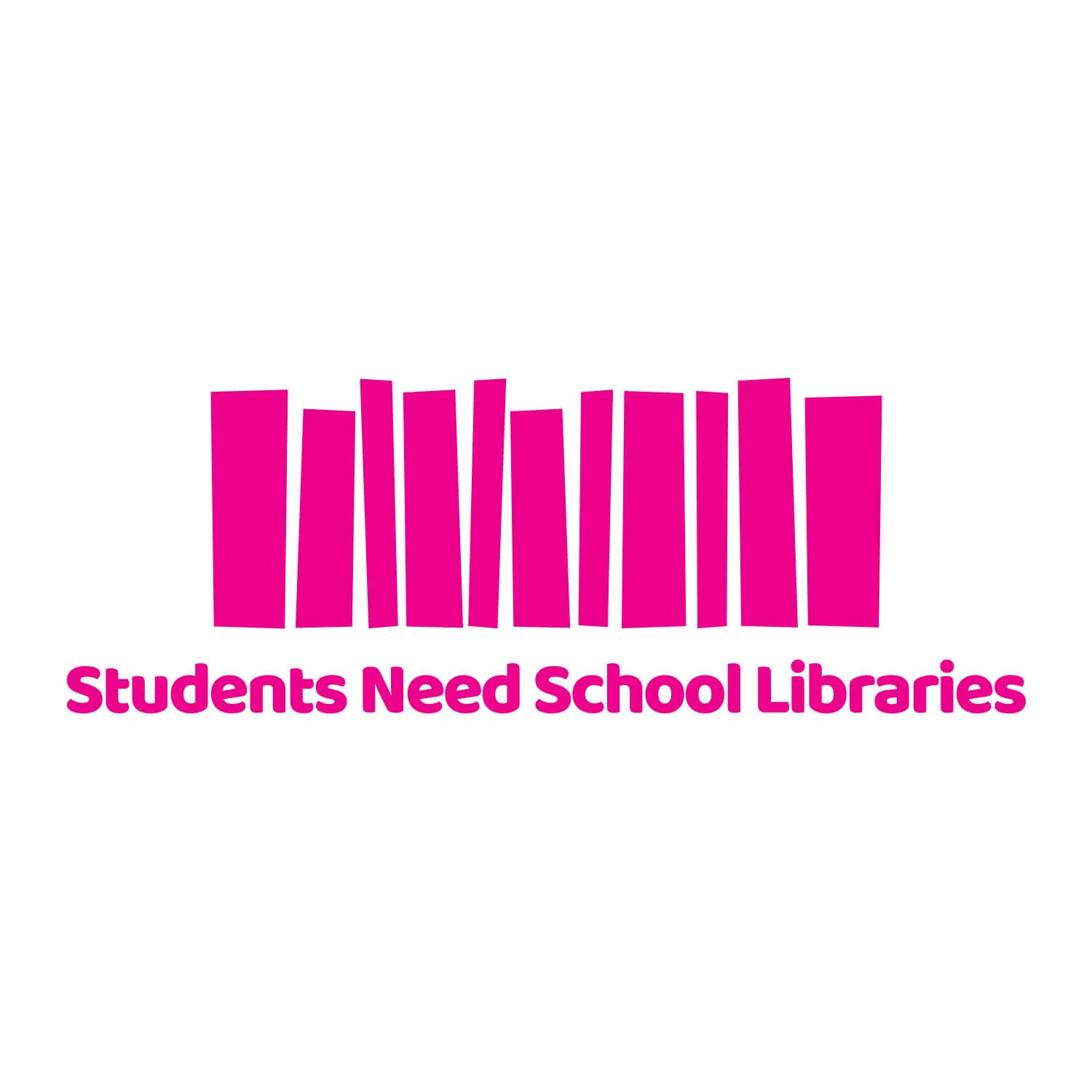 Students Need School Libraries Vinyl Lettering (Reverse)