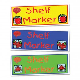 Fruit and Vege Shelf Markers (30)