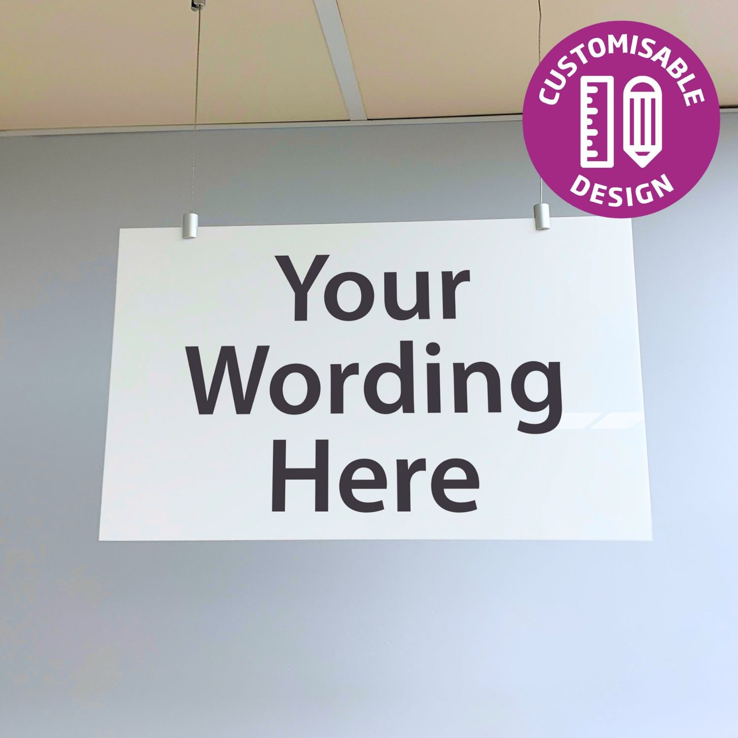 Custom Perspex Signs