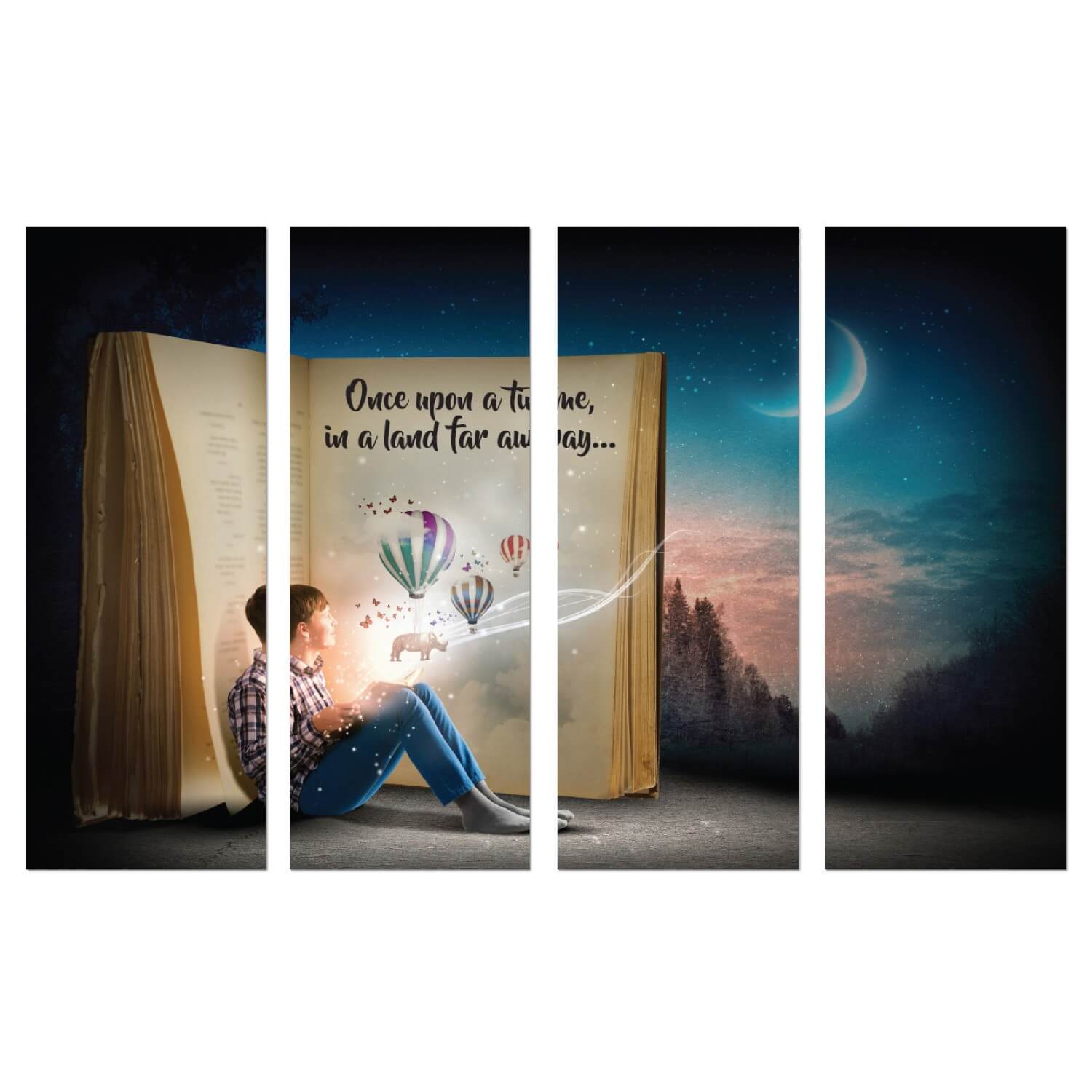 Once Upon A Time Wall Graphic Mural