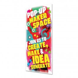 Pop up Makerspace Indoor Banner