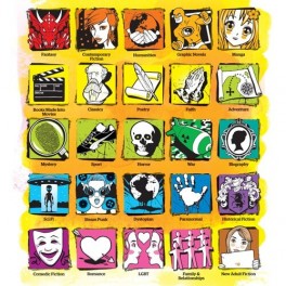 Senior Genre Spine Labels