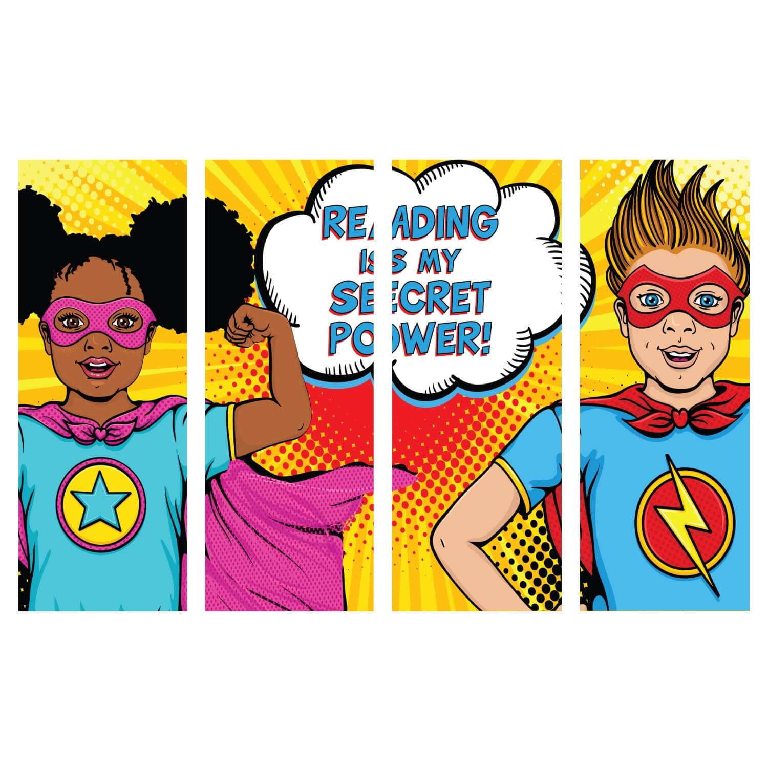 Super Powers Wall Graphic Mural