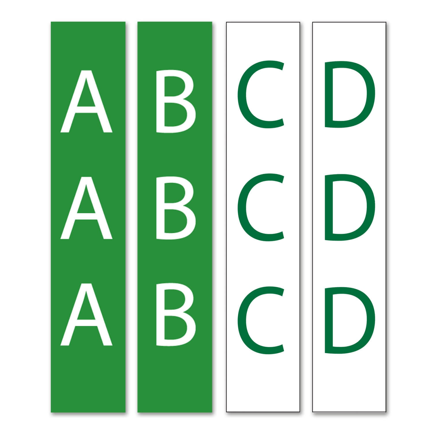 Slim Fiction Sticky Back Signs (Myriad)