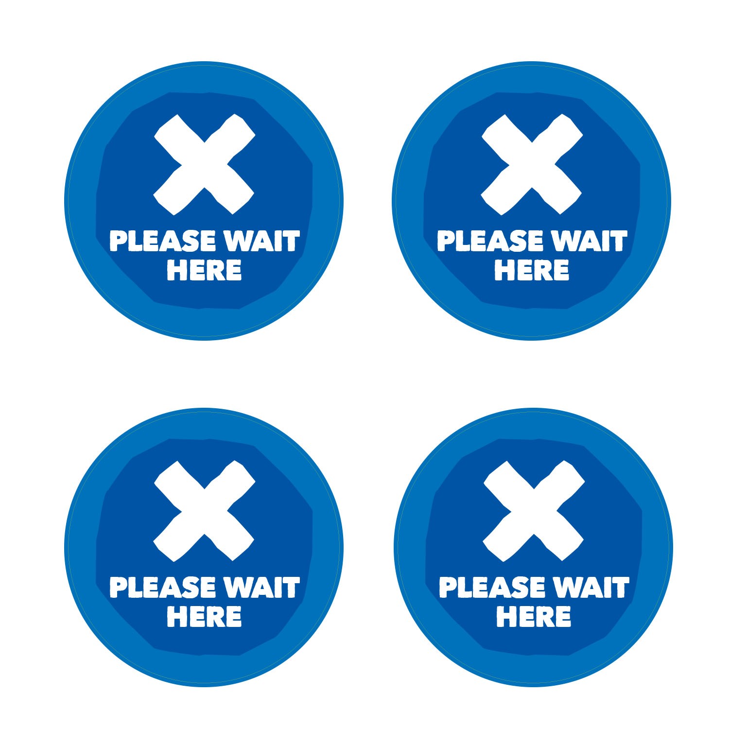 Please Wait Here Wall Graphics (Senior)