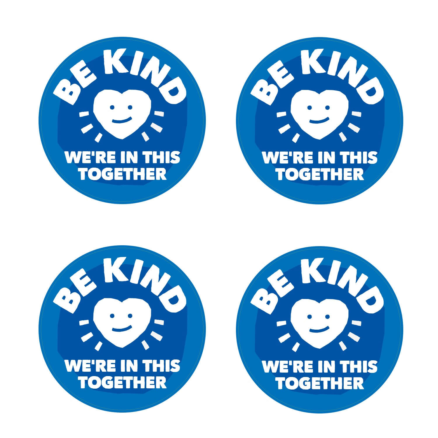 Be Kind Floor Stickers