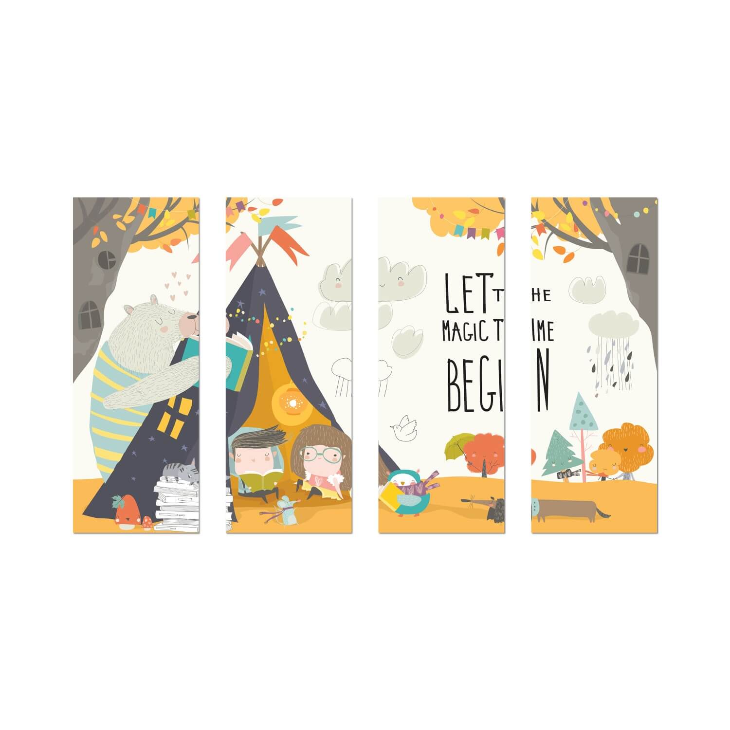 Magic Time Wall Graphic Mural