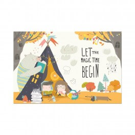 Magic Time Wall Graphic Mural (Removable)