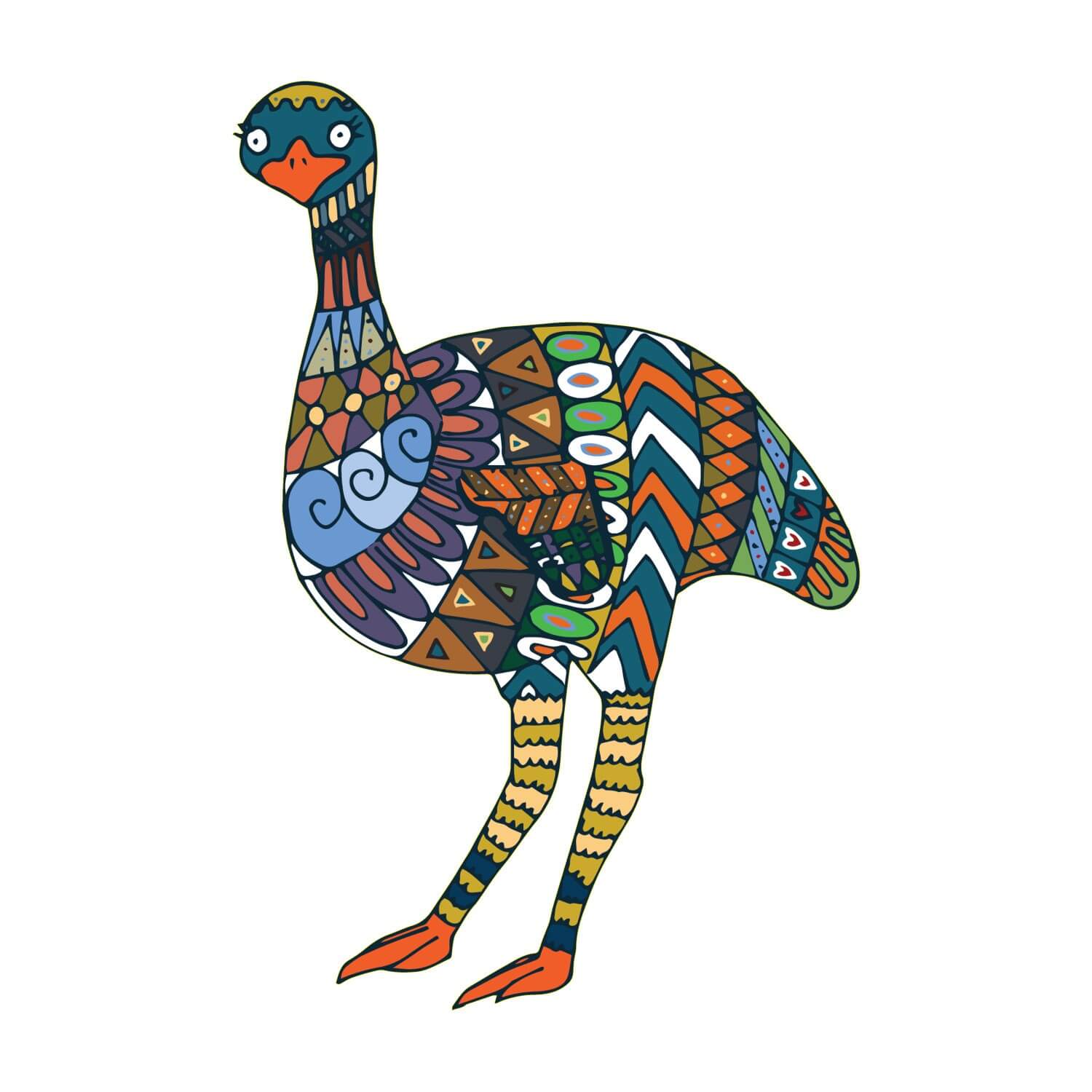 Australian Animals Wall Graphic set 1 (5-pack)