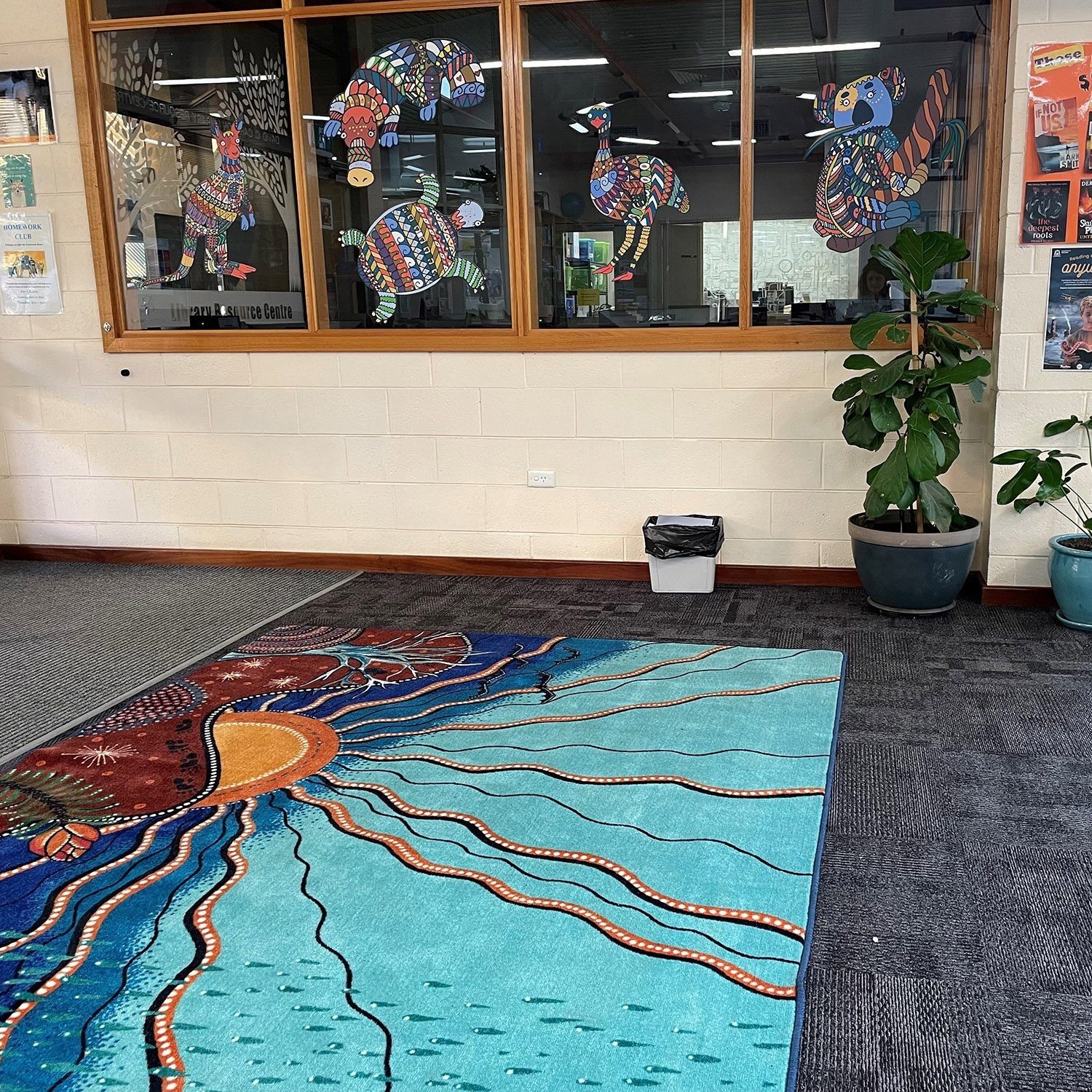 Australian Animals Wall Graphic set 1 (5-pack) (Removable)