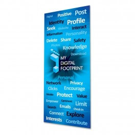 My Digital Footprint Indoor Banner