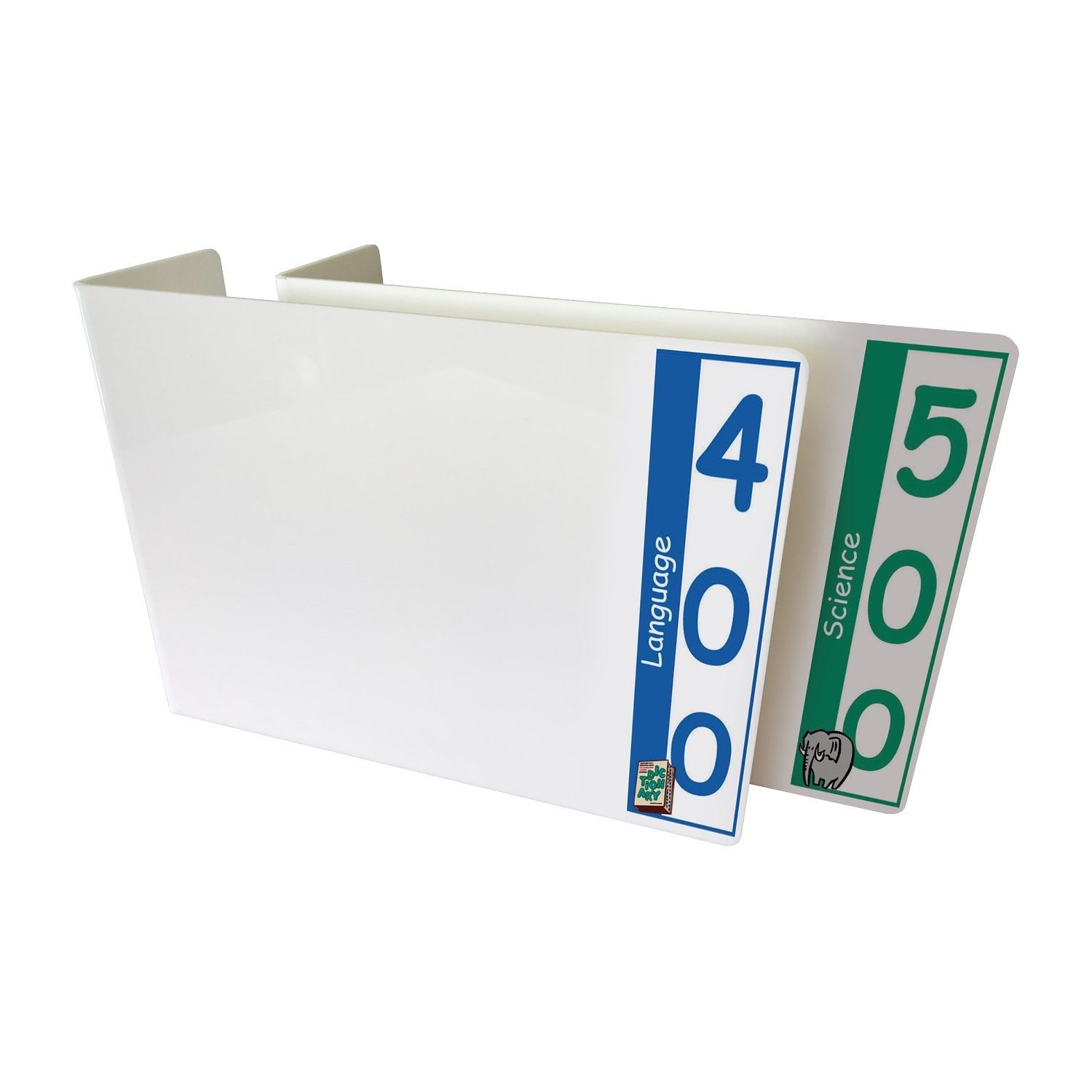 Basic Non Fiction Acrylic Collection Divider Starter Pack (single-sided)