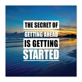 Getting Started Wall Graphic Sticker