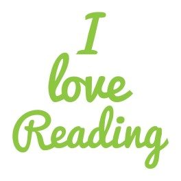 I Love Reading (Small) Vinyl Lettering