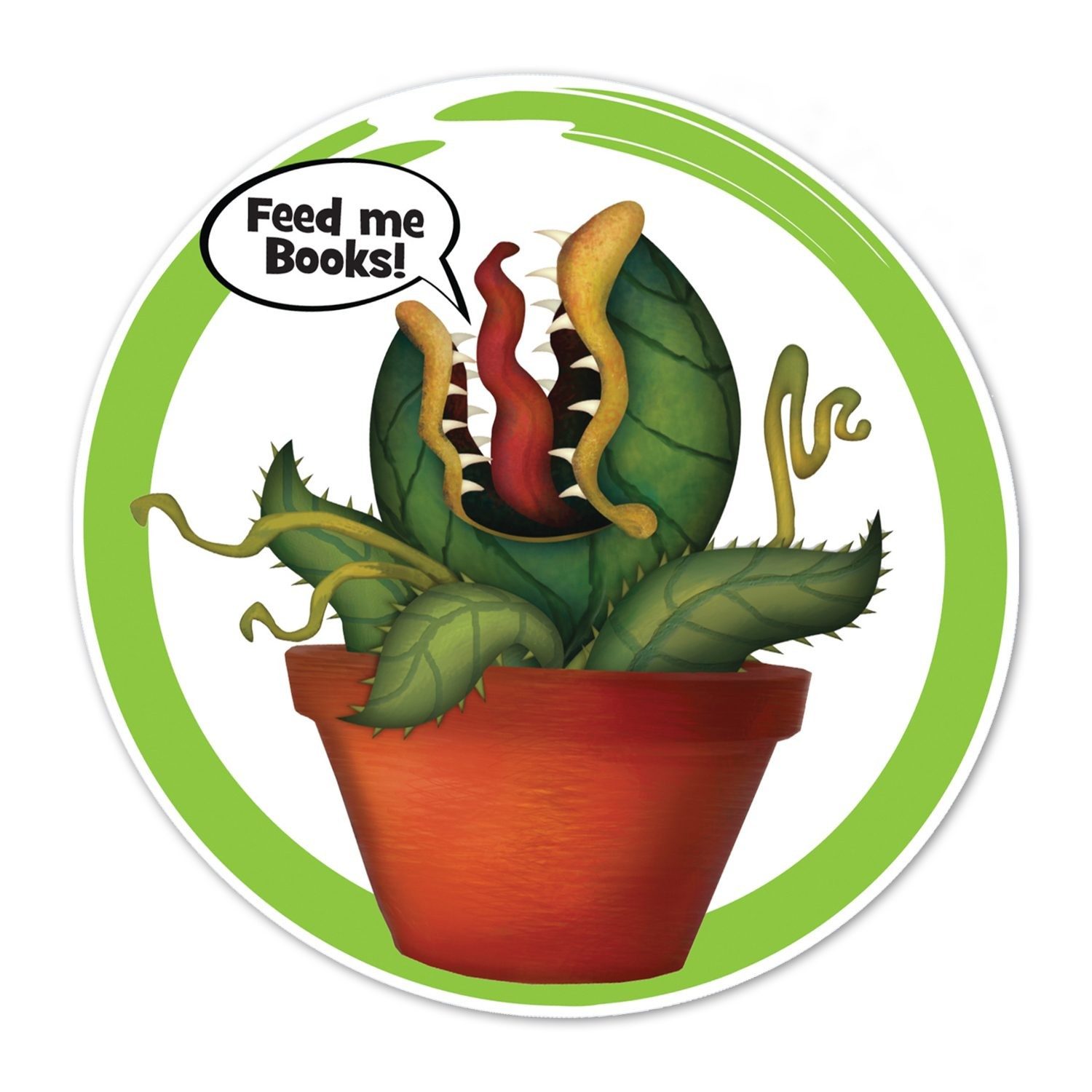 Returns - Feed Me Wall Graphic Circle