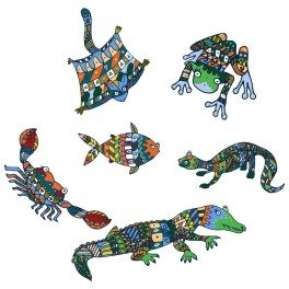 Australian Animals Wall Graphics Set 2 (6-Pack)