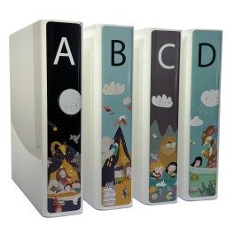 Picture Book Slimline Divider Starter Pack 250mm (d) x 250mm (h)