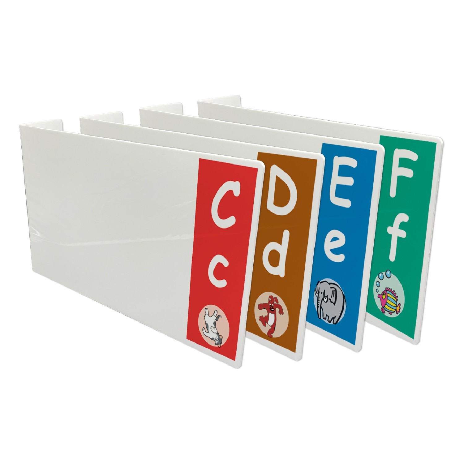 Junior Fiction Acrylic Collection Divider Starter Pack (single-sided)