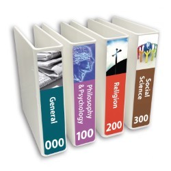 Senior Basic Non Fiction Slimline Divider Starter Pack 250mm x 250mm