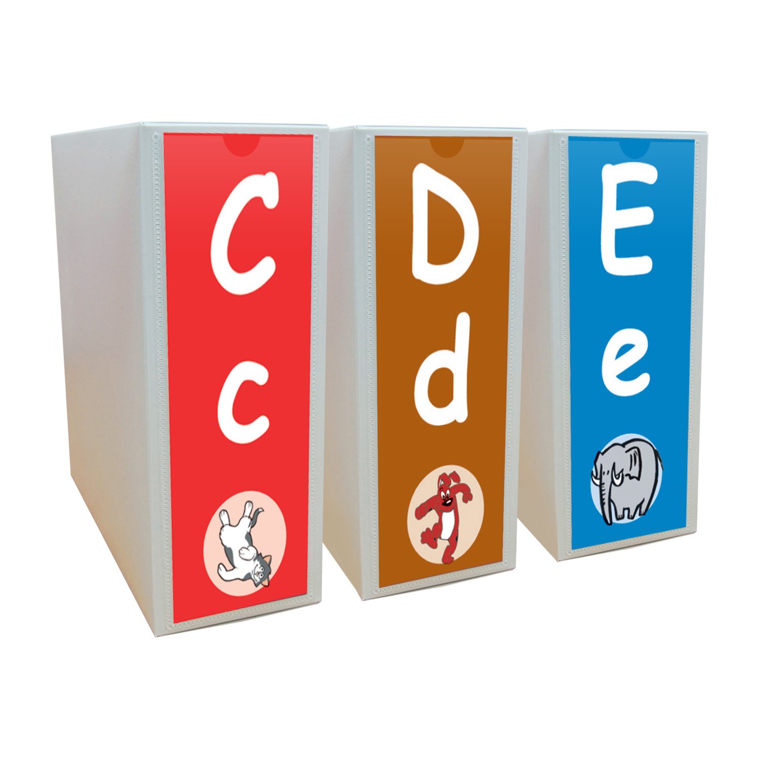 Junior Fiction Shelf Divider Starter Pack 250mm