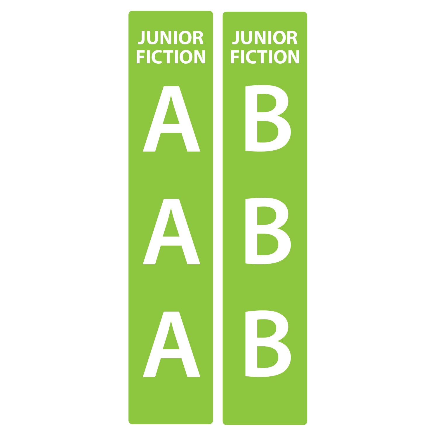 Junior Fiction (Title) Slimline Divider Starter Pack 250mm