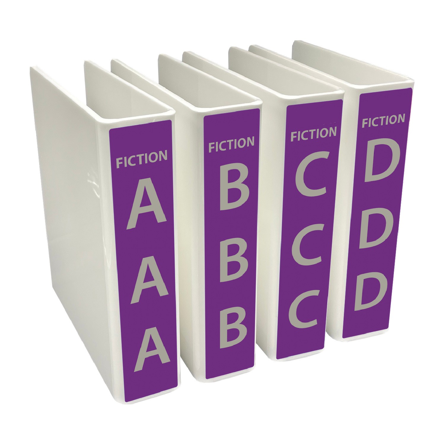 Fiction (Title) Slimline Divider Starter Pack 200mm