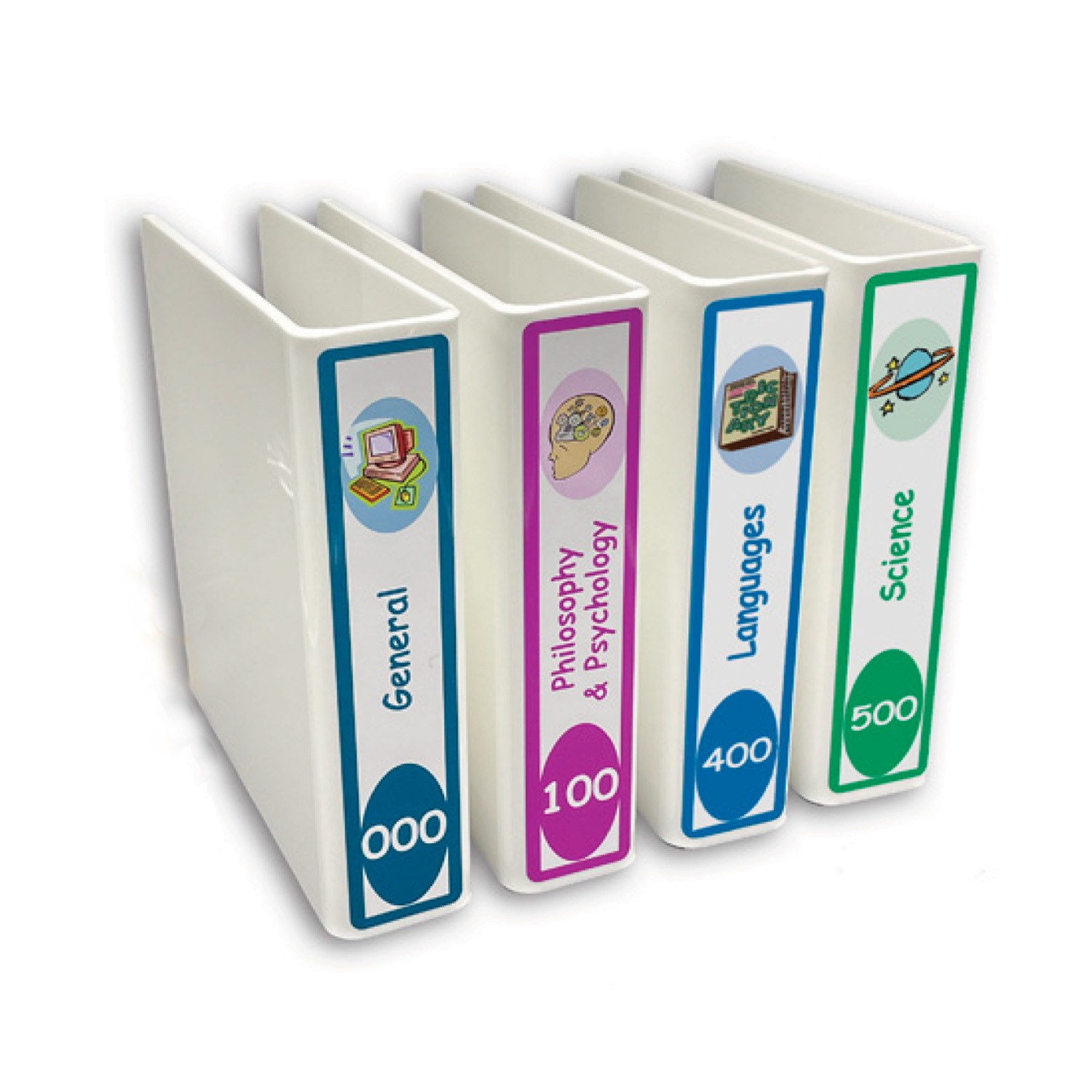 Basic Non Fiction Slimline Divider Starter Pack 200mm