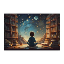 Starry Night Custom Wall Graphic Mural (Small)