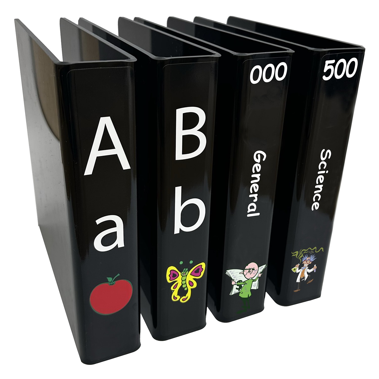 Junior Fiction and Non Fiction Slimline Starter Pack 250mm x 250mm (Black)