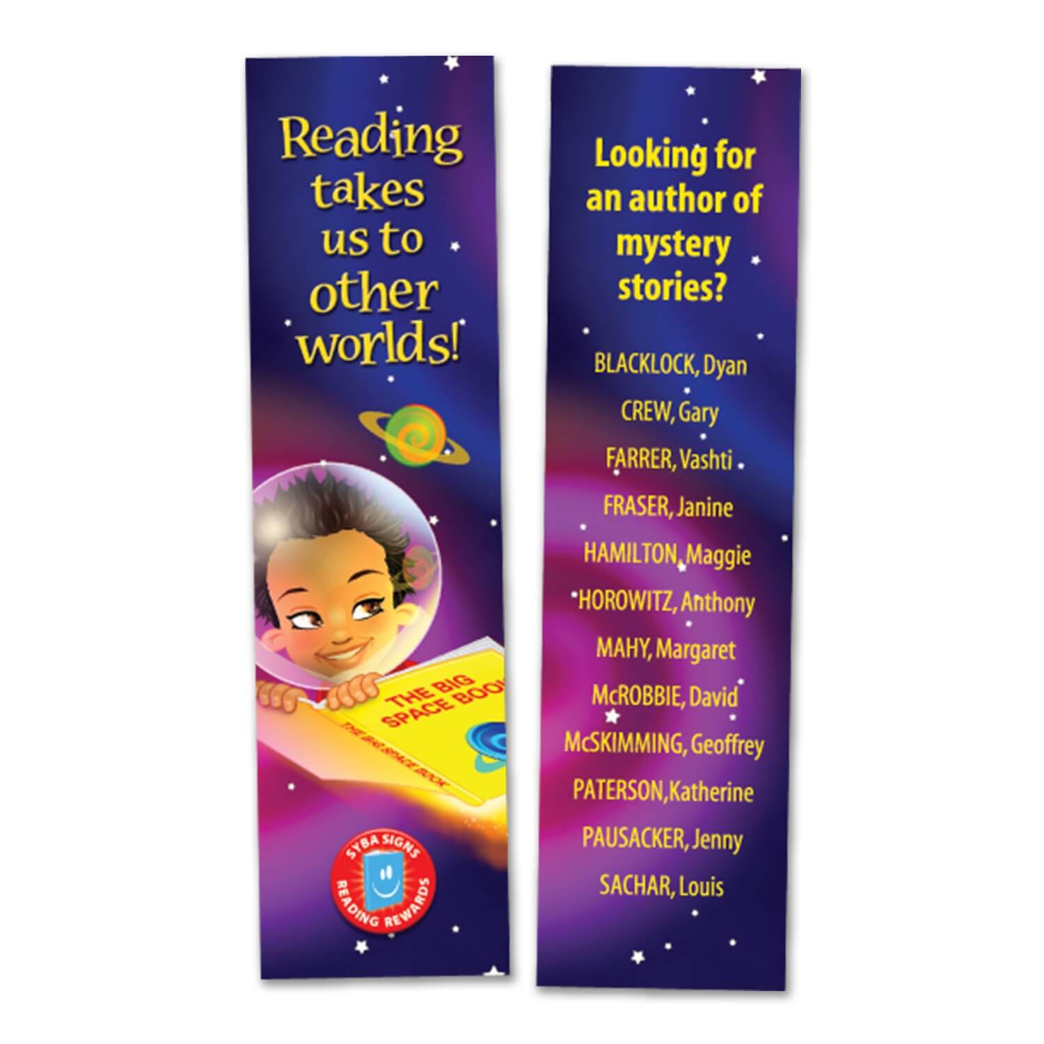 Reading Rewards - Worlds Bookmarks