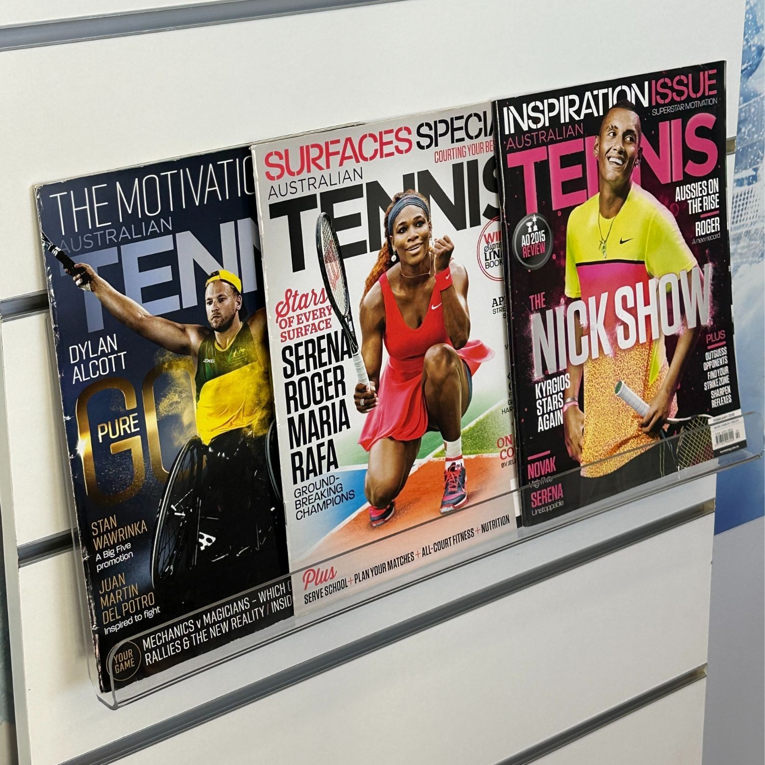 Slatwall Book Holder (Extra Large)