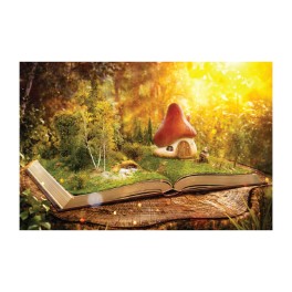 Little House Wall Graphic Mural (Removable)