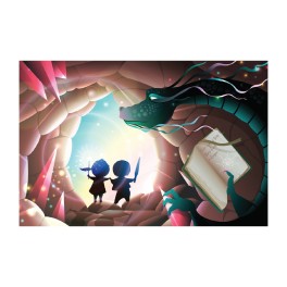 Once Upon a Time (Dragon) Wall Graphic Mural (Removable)