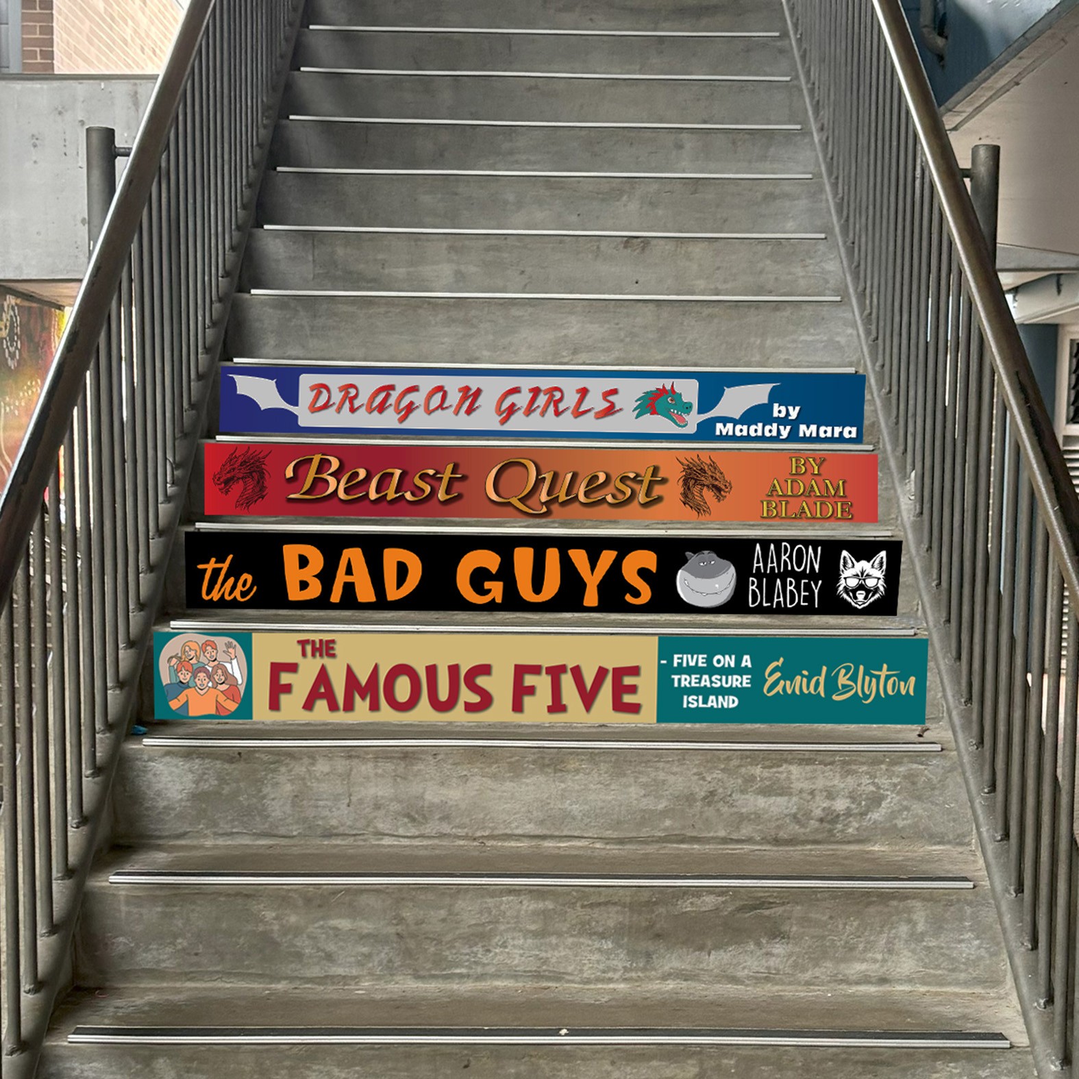 Stair Graphics Set 5