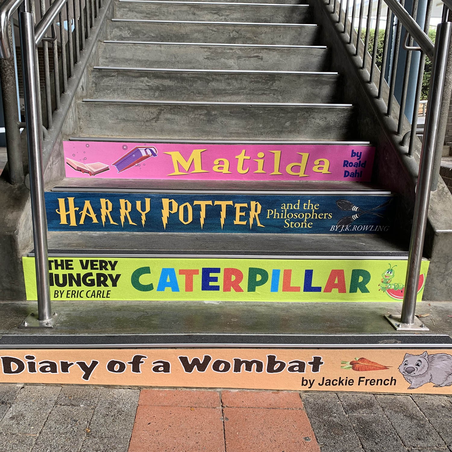 Stair Graphics Set 1 - 2000 x 145mm