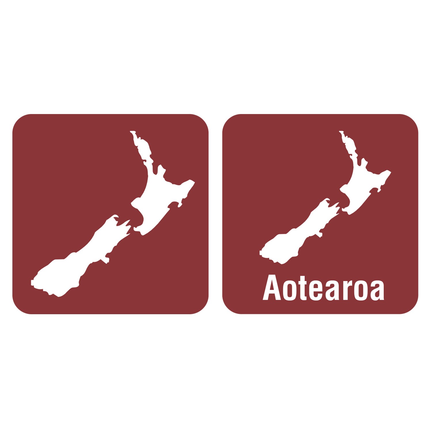 100 Icon Aotearoa Spine Labels