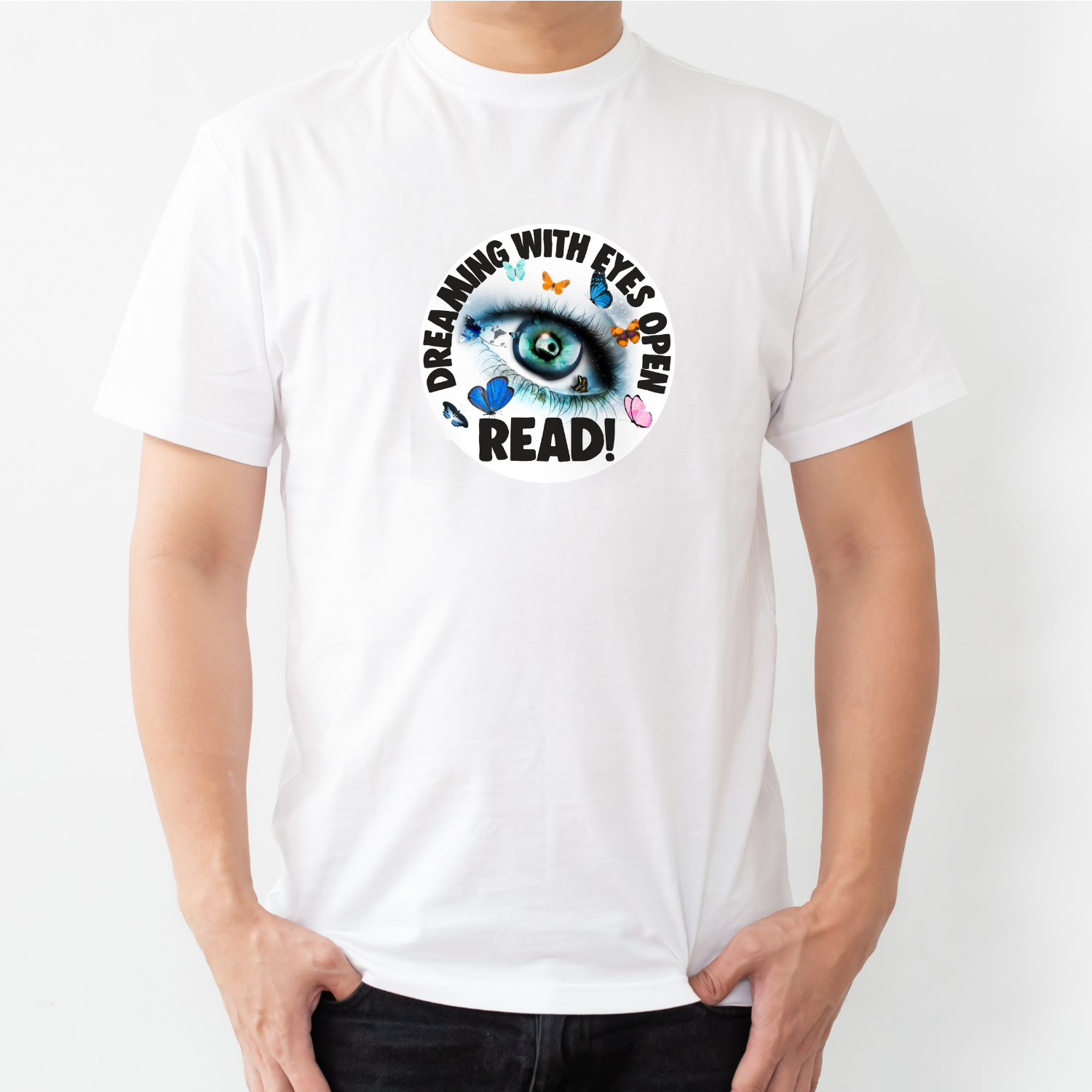 Dreaming with Eyes Wide Open (Butterflies) T-Shirt