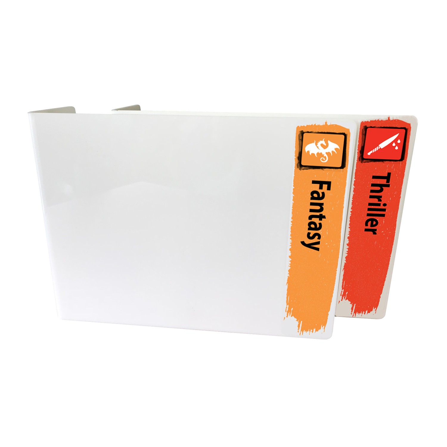 Mini Icon Genre Acrylic Collection Divider Starter Pack (double-sided)