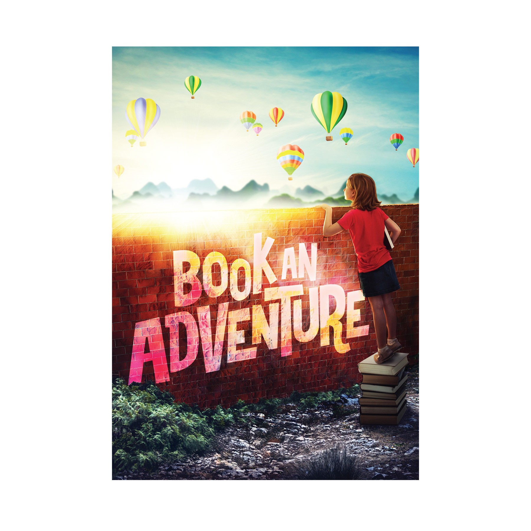 Book Week 2025 Indoor Banner (Adventure)