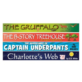 Book Spine Wall Graphics Set 3